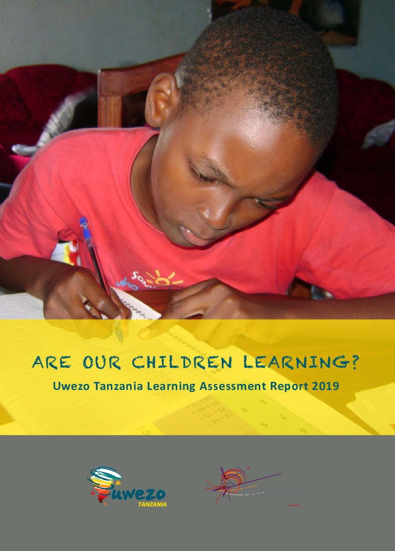 thumbnail of Uwezo Tanzania Annual Learning Assessment Report 2019