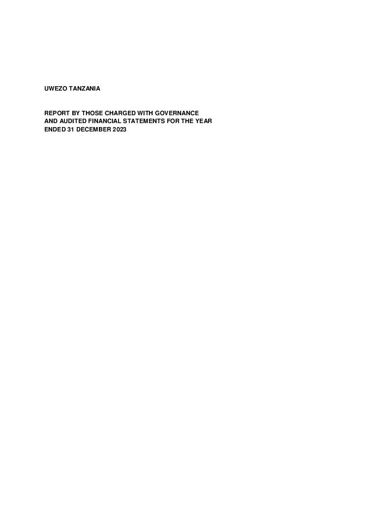 thumbnail of UWEZO AUDITED FINANCIAL STATEMENTS 2023