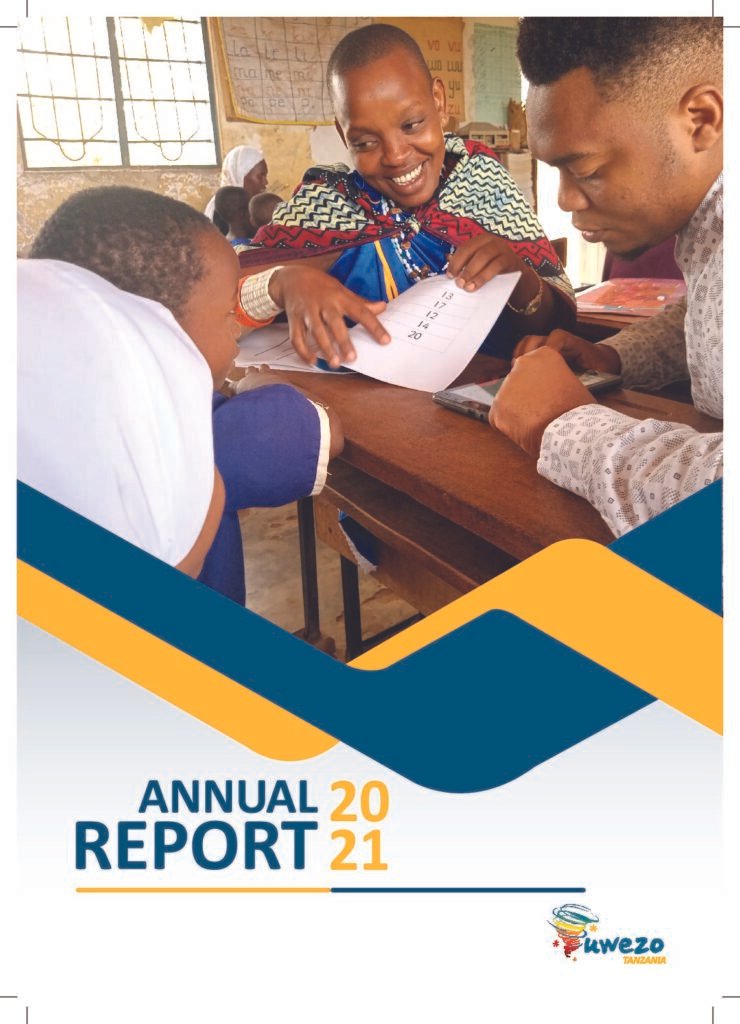 thumbnail of Uwezo Tanzania 2021 Annual Report